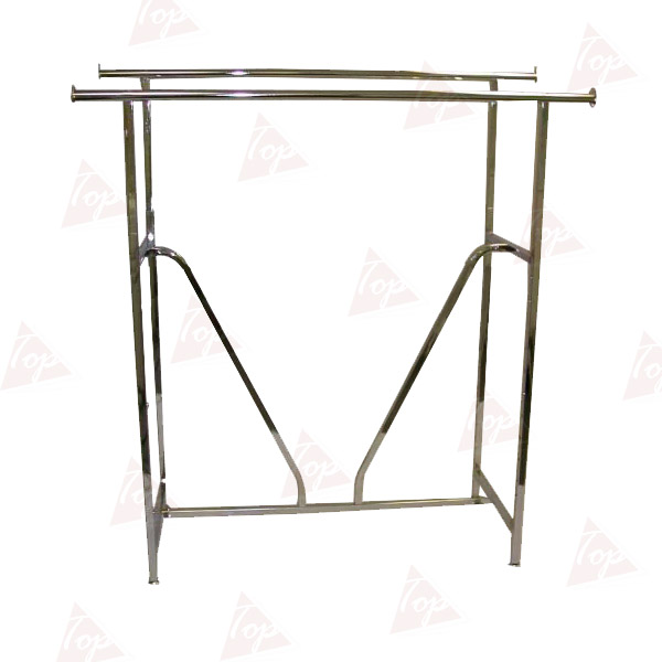 Double Rail Garment Rack (2)