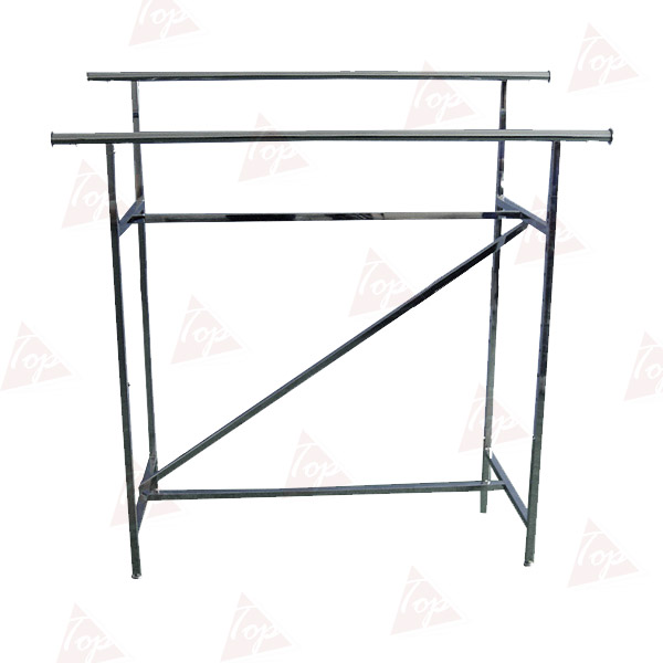 Double Rail Garment Rack (4)